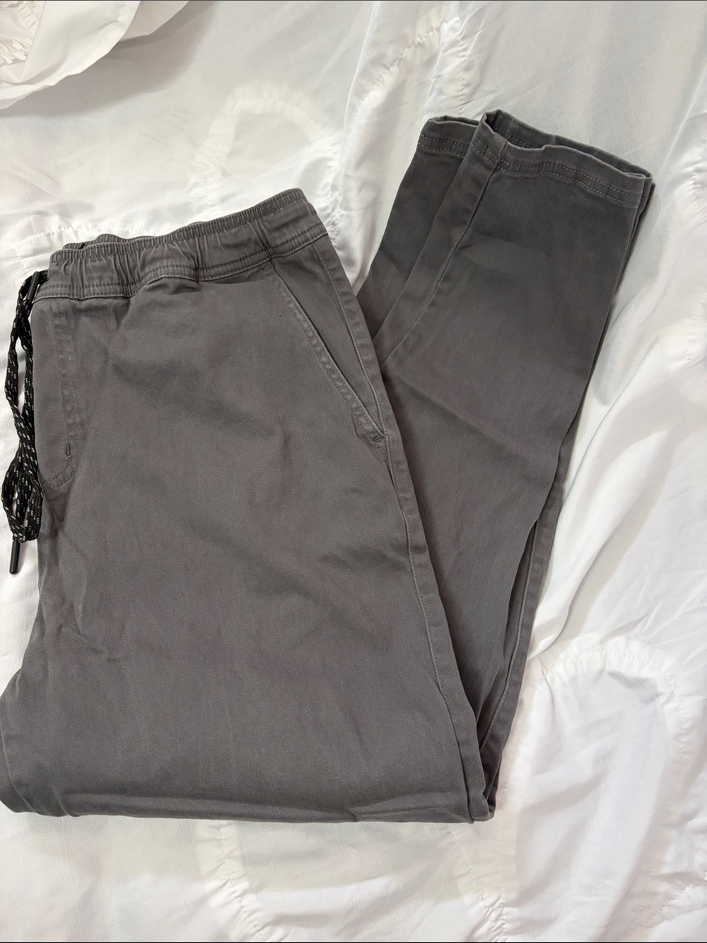 RSQ Men's Dark Gray Elastic Waist pants